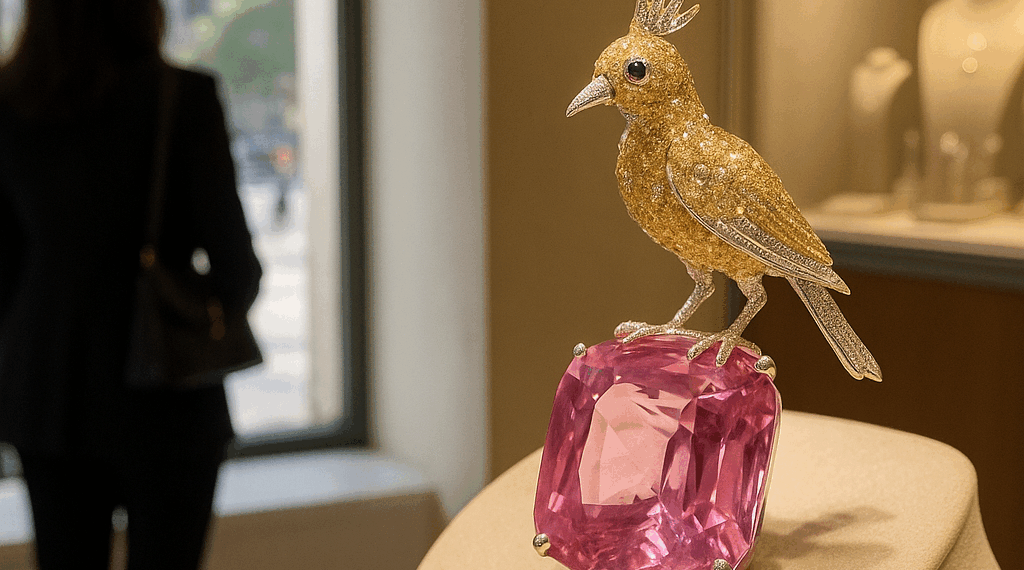 El debut de la colección “Bird On A Rock” deja entrever el brillo de la Alta Joyería