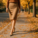 Cómo llevar faldas lápiz con zapatos pumps en otoño 2025