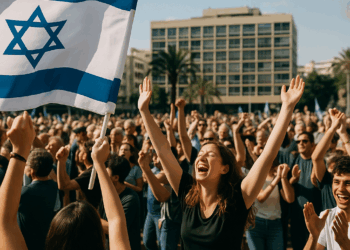 Vídeo. Alegría en Tel Aviv por el acuerdo de liberar a los rehenes en Gaza