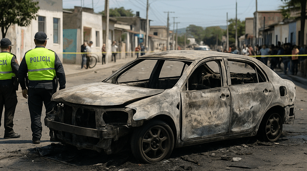 Al menos un muerto y 30 heridos tras la explosión de un vehículo en Ecuador