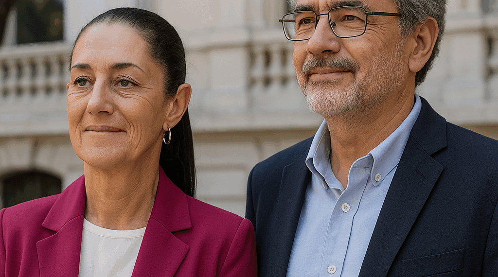 Quiénes integran la familia presidencial entre Claudia Sheinbaum y Jesús María Tarriba