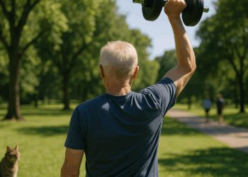 Ejercicios de fuerza para principiantes: Resta 20 años a tu edad biológica con pesas