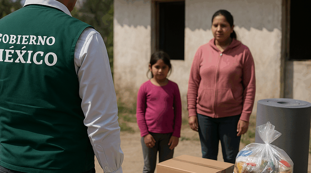 Gobiernos de México e Hidalgo, refrendan compromiso de mantener atención a las familias afectadas de Tianguistengo