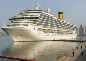 El Costa Serena funcionará como hotel flotante en los Juegos Asiáticos de Nagoya 2026. – Dimension Turistica Magazine