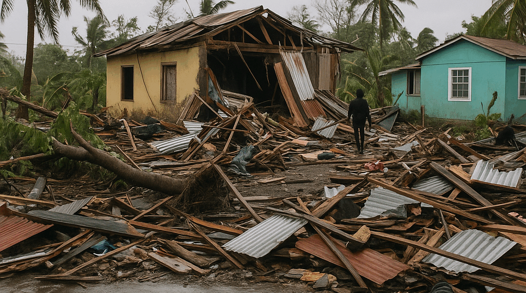 El devastador huracán Melissa, de categoría 5 y vientos de 280 kilómetros por hora, se acerca a Jamaica, donde ya ha dejado tres muertos y 50.000 personas sin luz