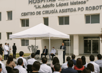 Inaugura Hospital Regional “Lic. Adolfo López Mateos” Centro de Cirugía Robótica