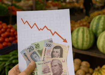 Inflación en México se desaceleró en la primera mitad de octubre 2025
