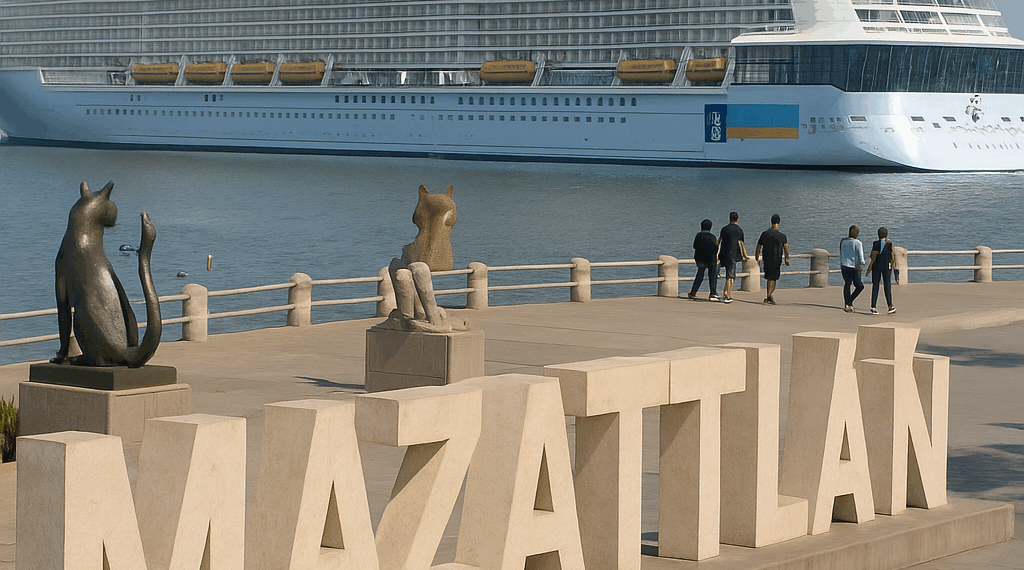 Comienza la temporada de cruceros en Mazatlán; se esperan 15 barcos en octubre. – Dimension Turistica Magazine