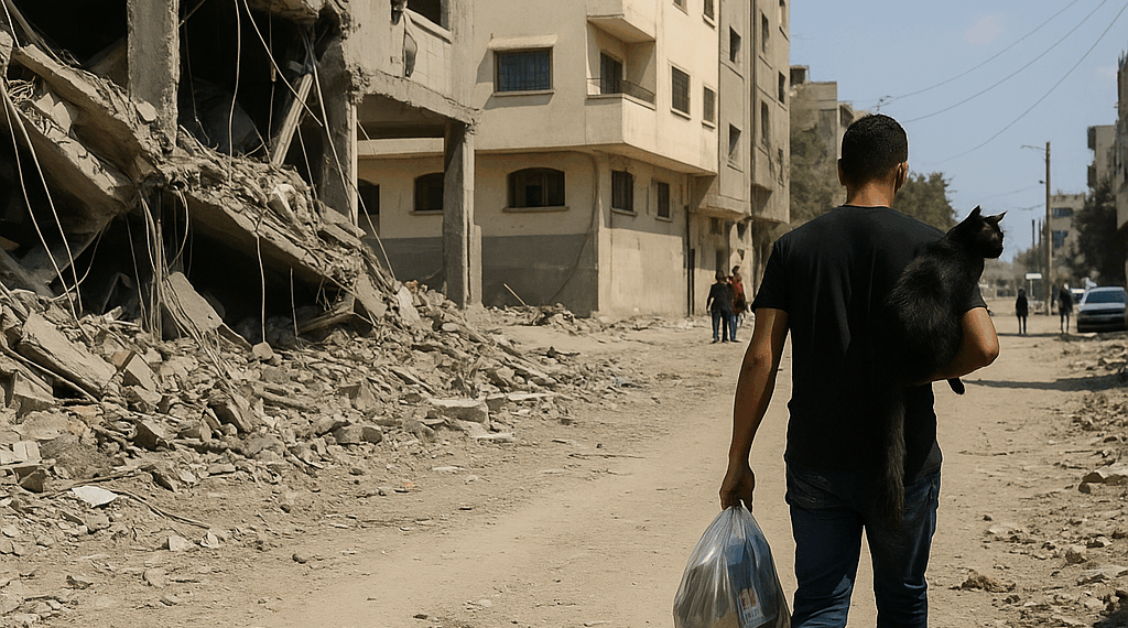 Israel cesa su ofensiva en Gaza y los palestinos emprenden su retorno