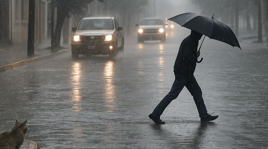 Lluvias torrenciales provocadas por el frente frío 8