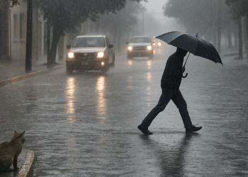 Lluvias torrenciales provocadas por el frente frío 8