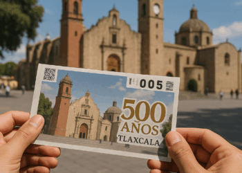 Lotería Nacional celebra la historia de la Ciudad de Tlaxcala a 500 años de su fundación