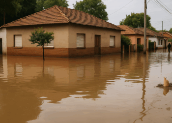 Reportan más de 38 mil casas dañadas por lluvias e inundaciones en México