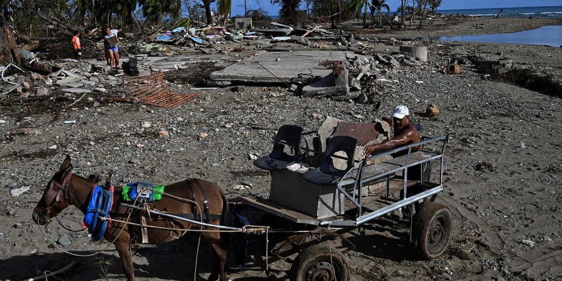 Melissa se aleja del Caribe y embiste ahora a Bermudas
