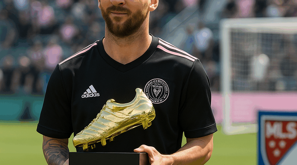 Messi recibe su primera Bota de Oro de la MLS antes de arranque de playoffs