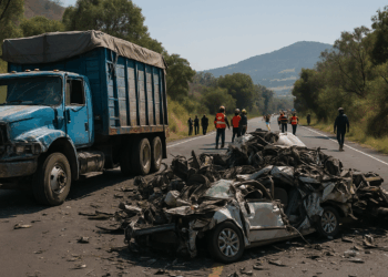 #Michoacán Camión Queda Sin Frenos Y Provoca Carambola En La Occidente; 1 Mujer Murió - Changoonga.com