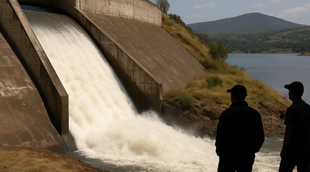 #Michoacán Conagua Inicia Desfogue Controlado De La Presa De Cointzio, Sin Riesgo Para La Población - Changoonga.com