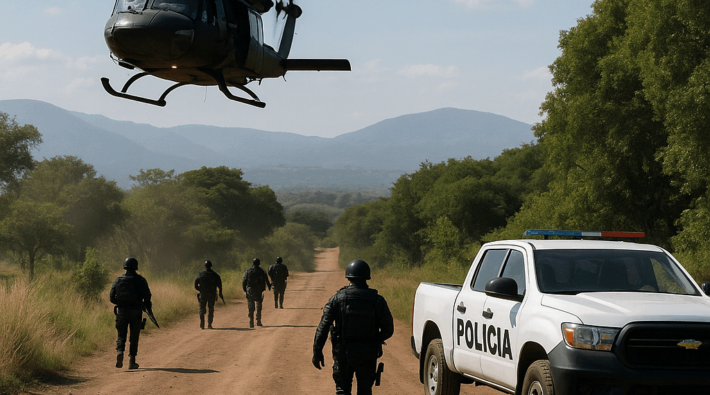 #Michoacán Por Aire Y Tierra La SSP Mantiene La Seguridad En Buenavista - Changoonga.com