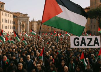 Vídeo. Miles protestan en ciudades italianas tras intercepción israelí de Gaza