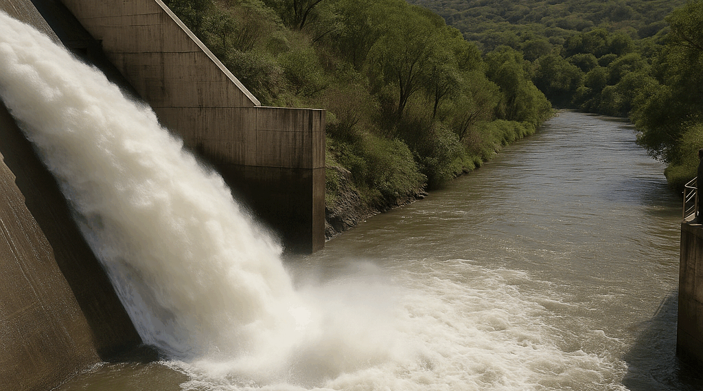 #Morelia Comienza Desfogue Controlado De Presa Cointzio Vigilado Por GobEdo - Changoonga.com