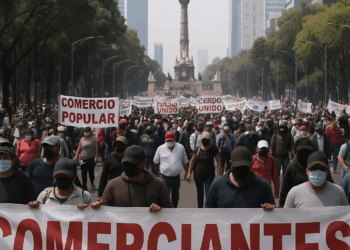 Mega marcha de comerciantes en Edomex y CDMX este 29 de octubre: Calles y avenidas bloqueadas