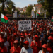 Vídeo. Miles protestan en la capital de Madagascar exigiendo al presidente Andry Ra