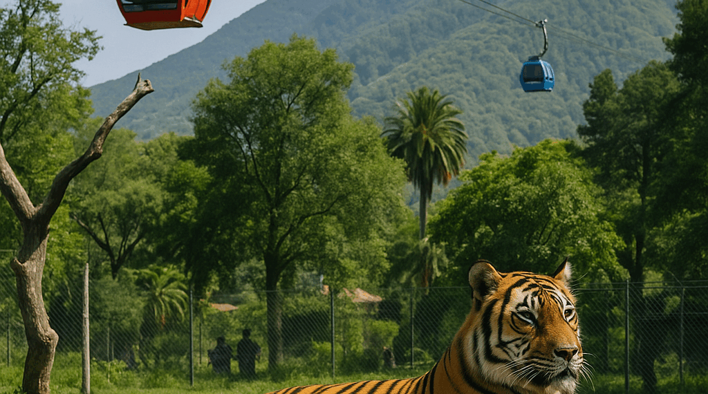 naturaleza, teleférico y un zoológico al aire libre en este Pueblo Mágico