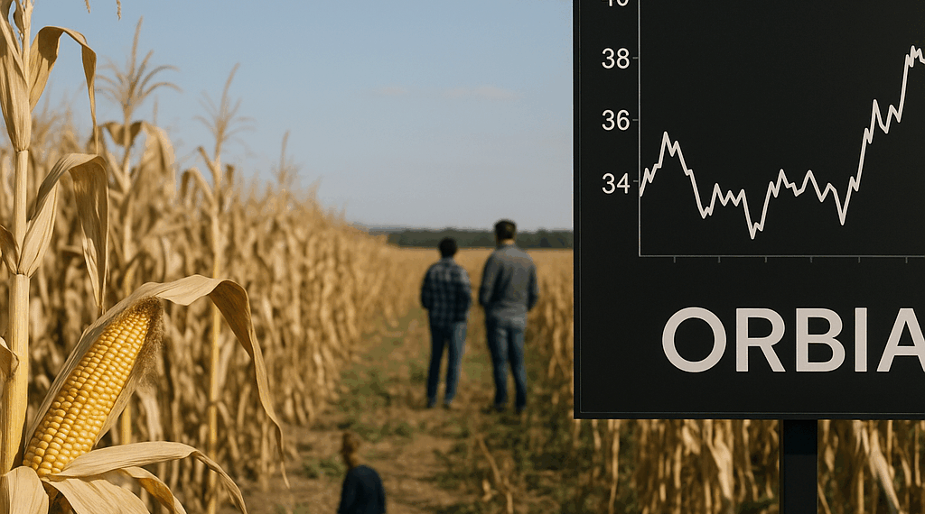 Orbia sube 20% en la BMV, ante posible venta de negocio agrícola