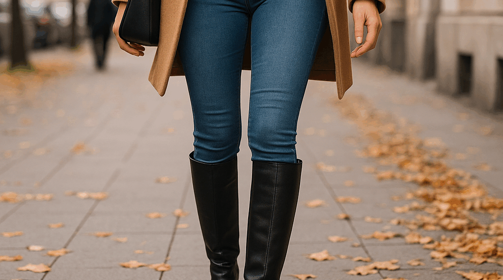 Pantalones ajustados y botas altas: la combinación que necesitas para triunfar en otoño 2025