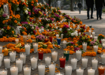 En el centro de CDMX está el paraíso de las veladoras y ofrendas para el Día de Muertos 2025, con descuentos todo el año