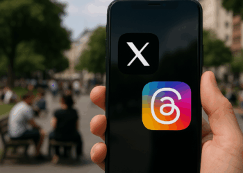 Illustration of the Threads app logo