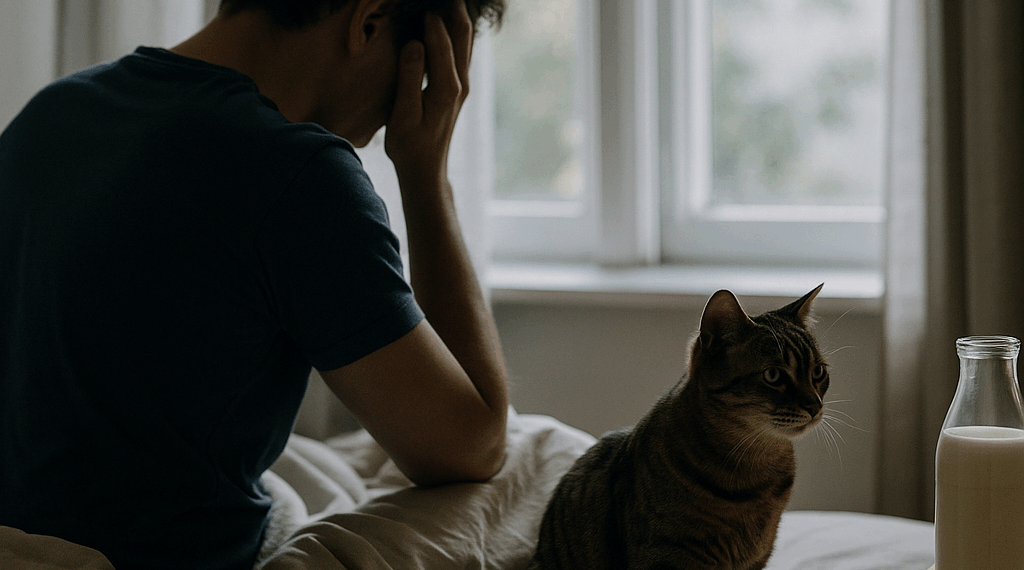 Pesadillas, insomnio y sueño interrumpido, los lácteos podrían ser la causa