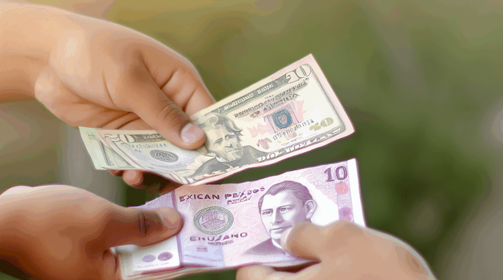 Peso mexicano cae contra el dólar tras datos débiles del PIB local