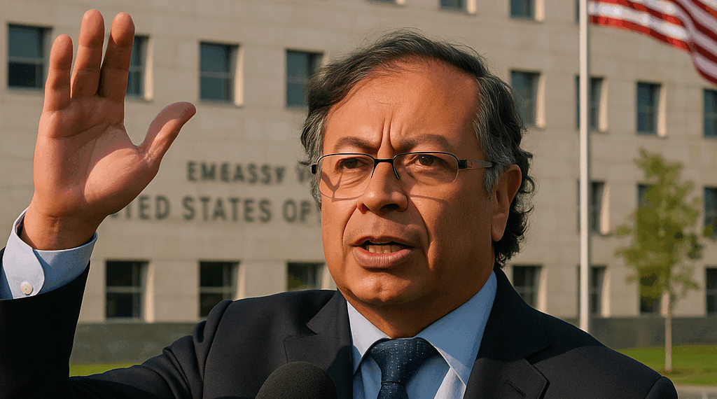 Gustavo Petro acusa a la Casa Blanca de someter a Colombia "a una extorsión mafiosa"