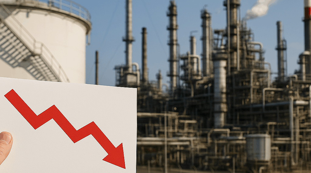 Petróleo cierra con caídas de hasta 4.36% tras nueva amenaza de aranceles a China