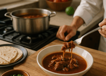Cómo hacer caldo de birria de res casera: con la receta y trucos del chef Oropeza