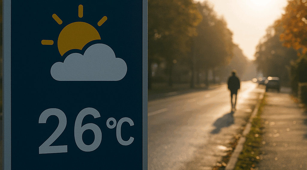 ¿Cómo será el clima hoy domingo 26 de octubre de 2025?