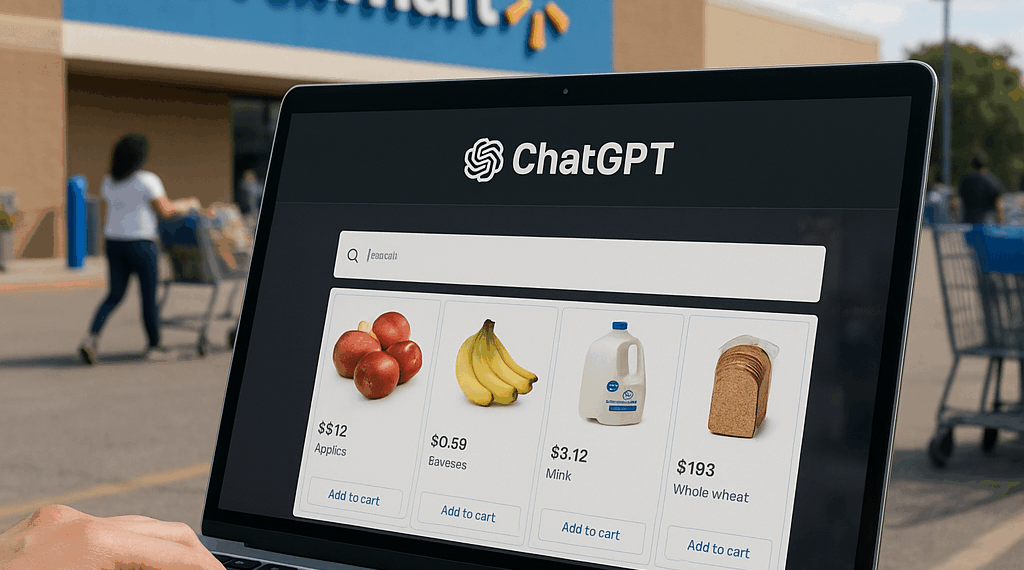 A Walmart logo is seen outside a store in Washington, DC, on August 18, 2020. (Photo by NICHOLAS KAMM / AFP) (Photo by NICHOLAS KAMM/AFP via Getty Images)