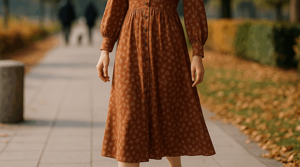 Ideas para llevar vestidos calientitos con botas y zapatos planos en otoño 2025