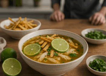 Cómo hacer sopa de lima, receta de la cocina yucateca con la receta y trucos del chef Oropeza