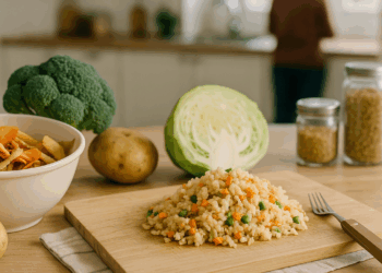 con poco presupuesto y para no desperdiciar comida