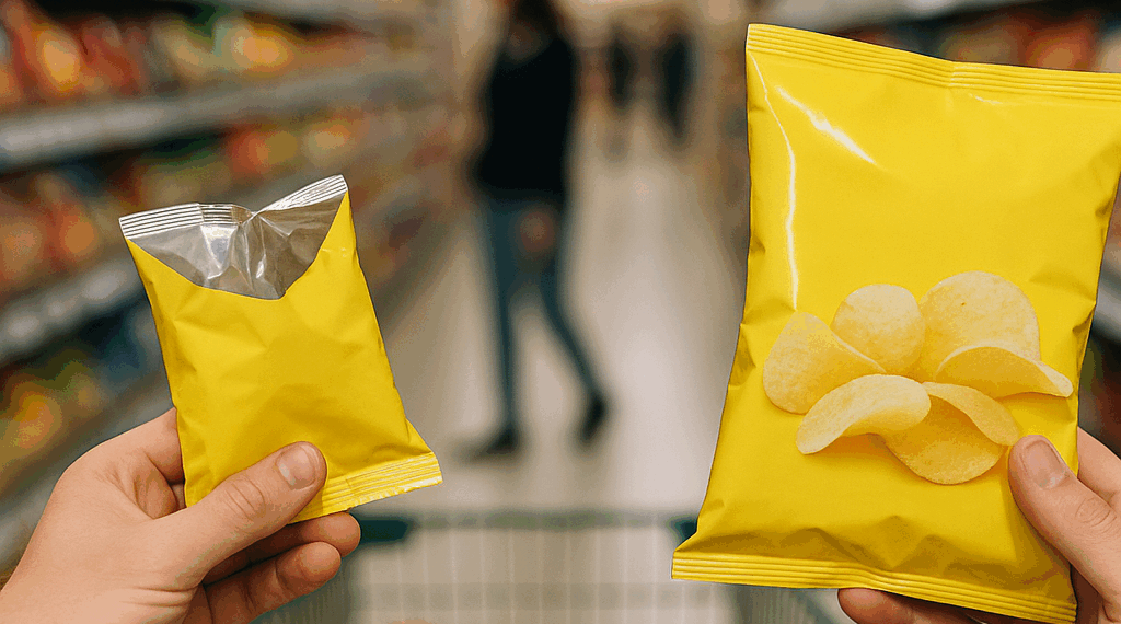 Menos es Más: La Estrategia del Shrinkflation