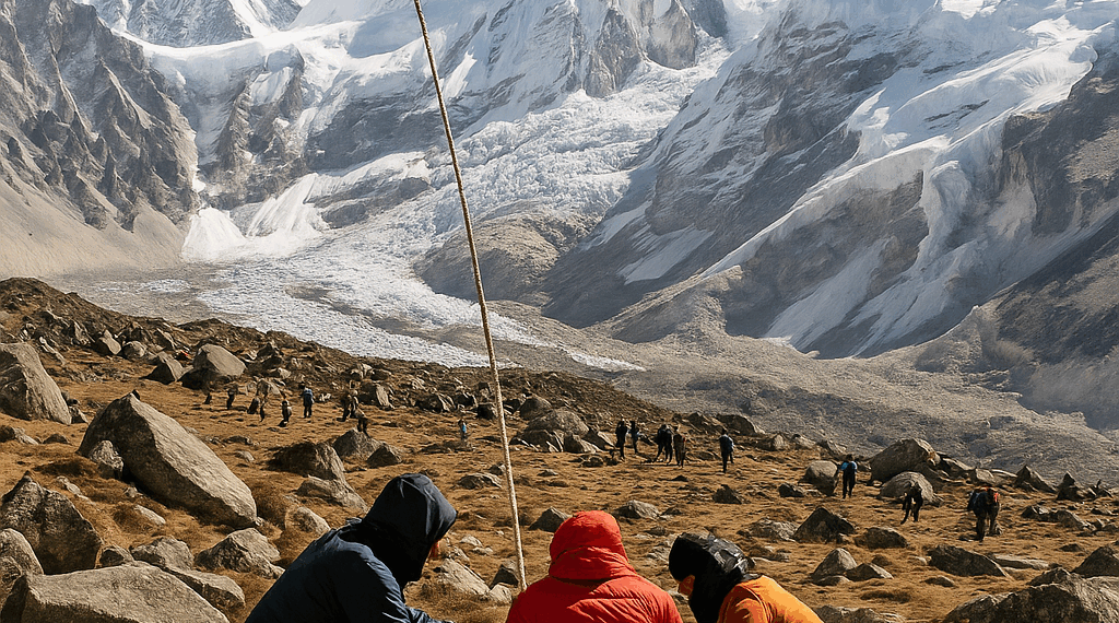 Recuperan a 580 turistas y más de 300 guías bloqueados por tormentas de nieve en el Everest – Turismo – Dimension Turistica Magazine