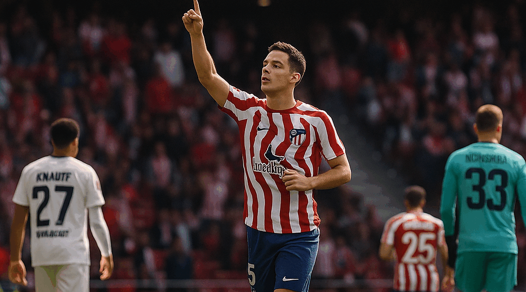 Resumen del juego Atlético de Madrid vs Eintracht Frankfurt (5-1).