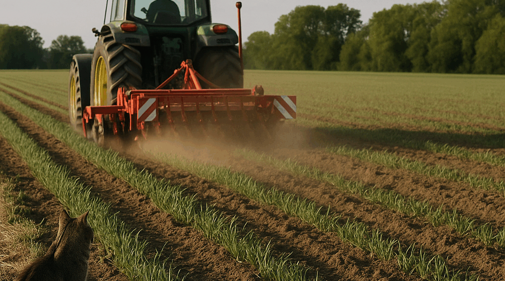 Plantando trigo y cazando drones: el día a día de los agricultores ucranianos bajo los ataques rusos