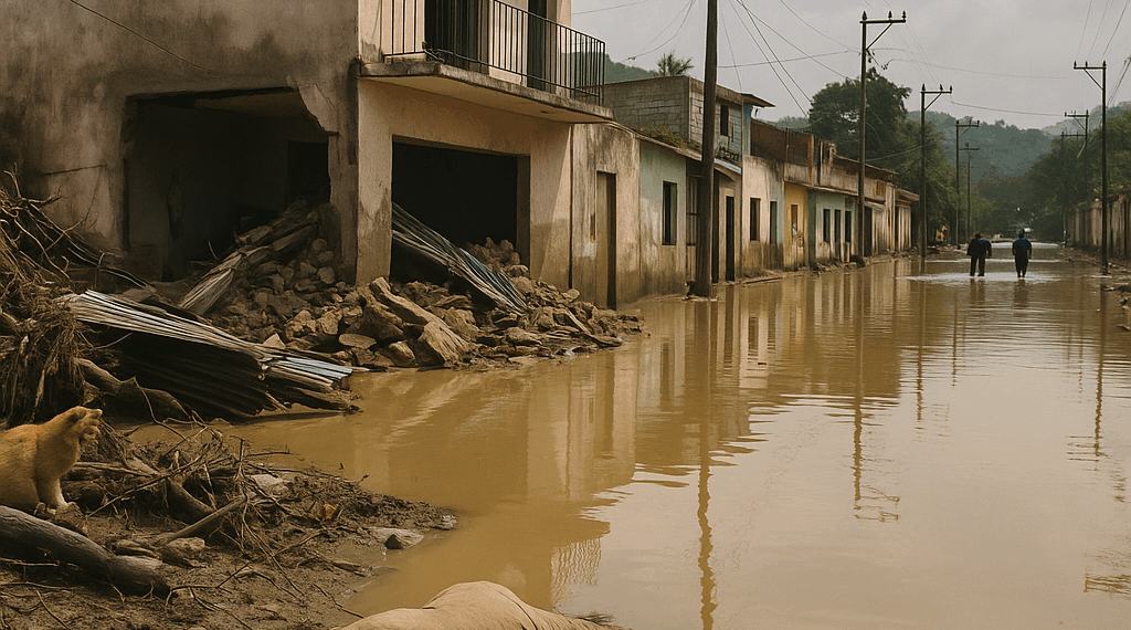Van 70 muertos por las fuertes lluvias que ha habido en Mexico