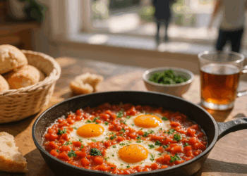Receta de Shakshuka, el Famoso Desayuno Magrebí