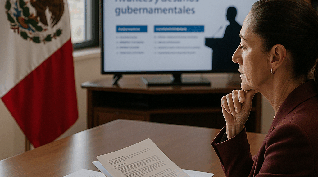 Sheinbaum reflexiona en documental sobre logros y retos en su primer año de gobierno