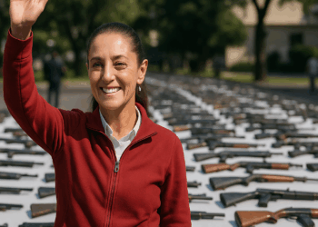 Sheinbaum destacó el decomiso histórico de cerca de 500 armas en EU: "Es resultado de la coordinación"