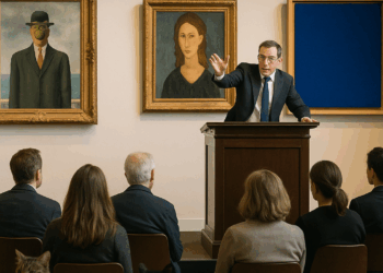 Obras de Magritte, Modigliani y Klein se subastarán en París